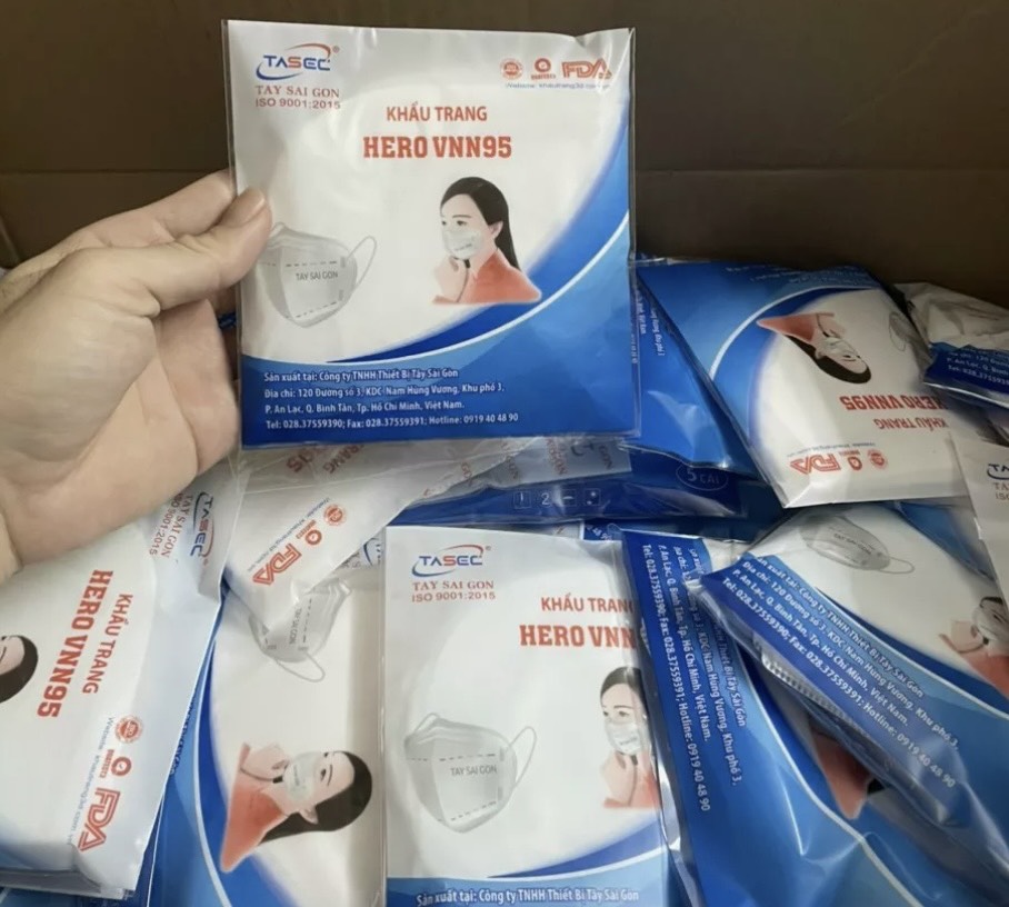 Khẩu trang HERO VNN95 (100 cái)