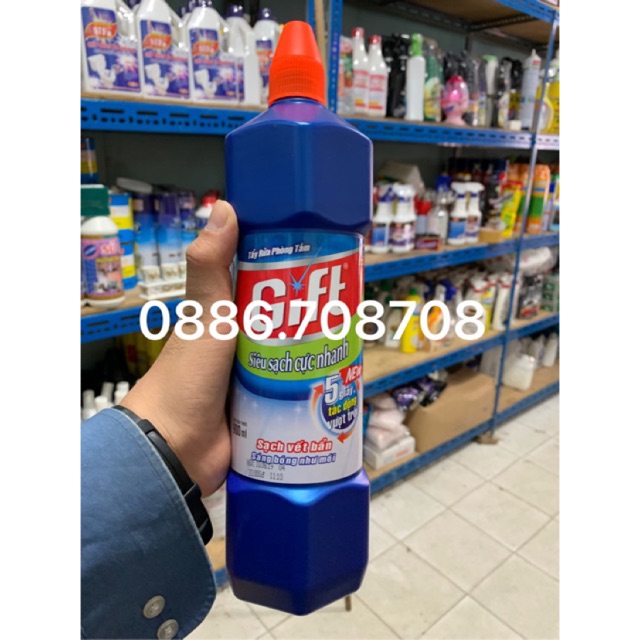 Gift Tẩy Bồn Cầu 900Ml(Tem Mới)