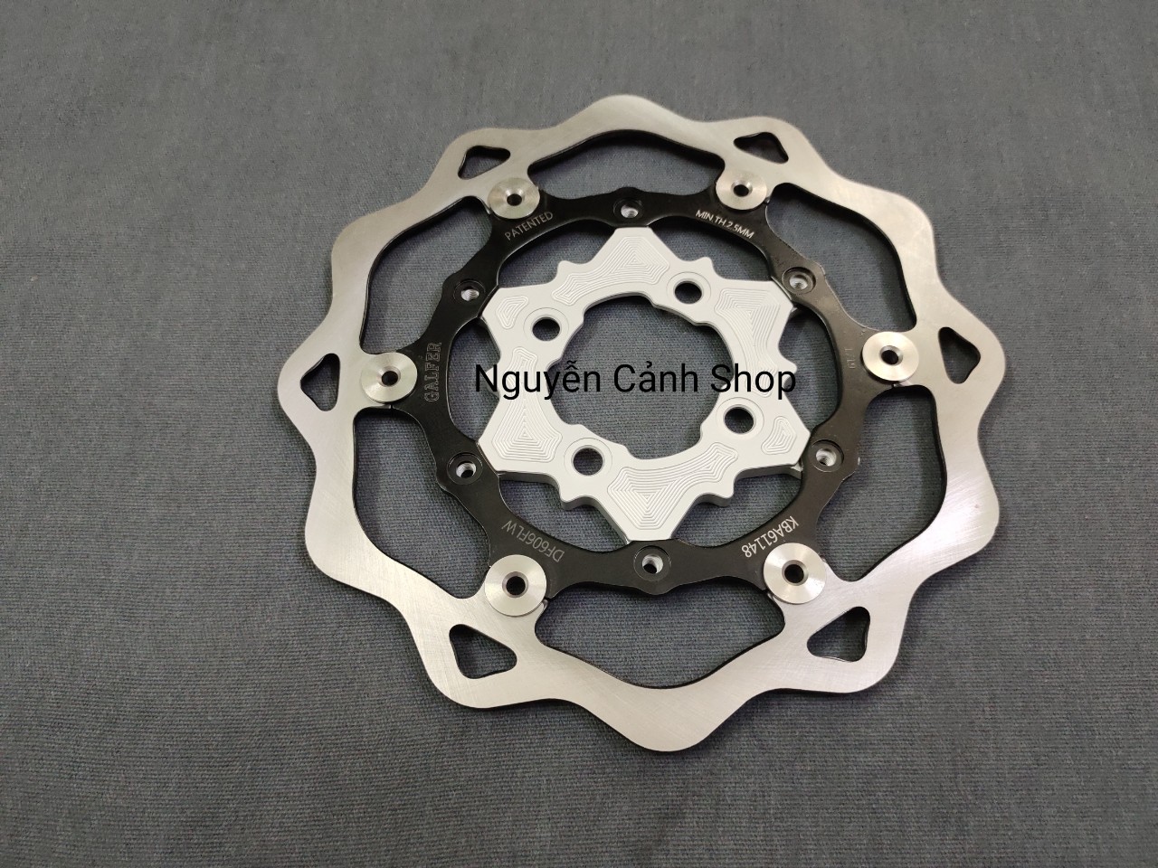 đĩa thắng 260mm kte cho xe máy