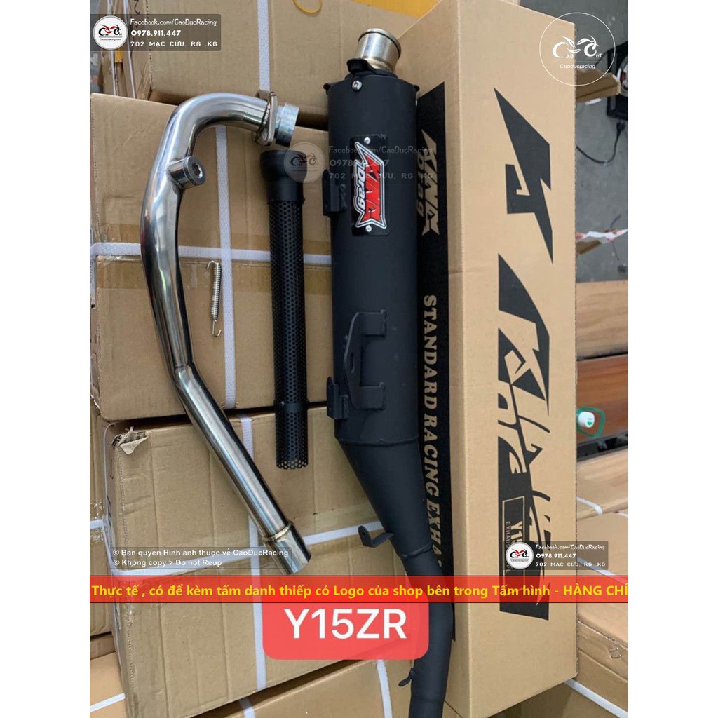 pô King drag EX150 lắp như âm thanh ấm hay - tặng tiêu đi kèm