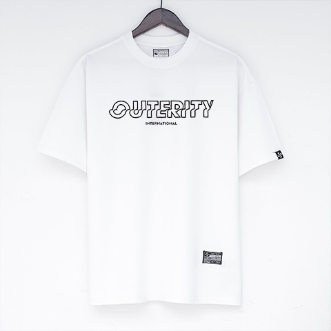 Áo thun Oversize Basic OUTERITY SS2 - Áo thun nam nữ chất thun cotton dày dặn