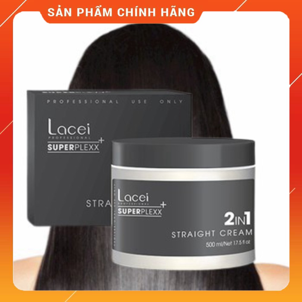 [HCM]Duỗi Lacei Phủ Mịn 2 In 1 Superplex Straight Cream 500Ml