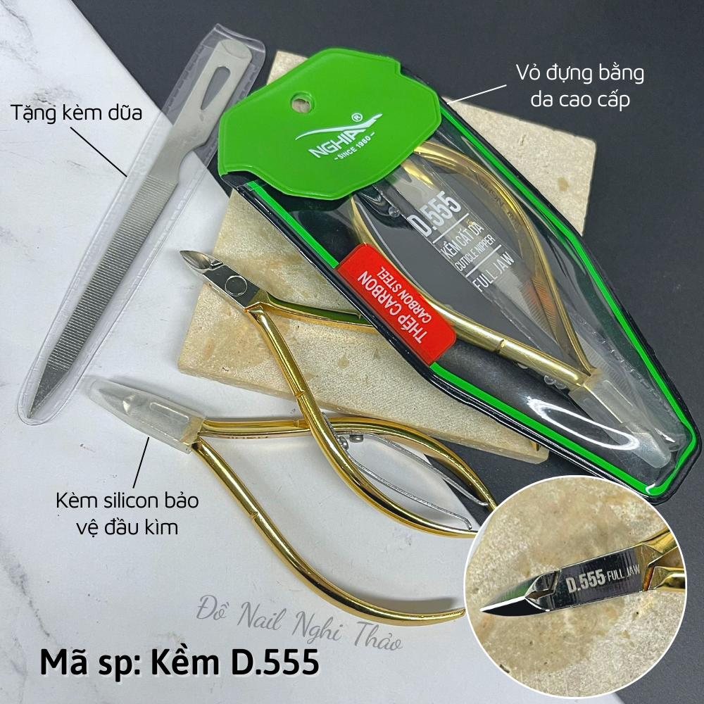Kềm nghĩa d555 nhặt da
