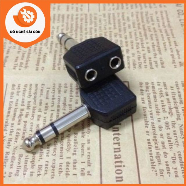 Jack chia Audio cổng 6.5 ra 3.5 và 3.5 ra 6.5