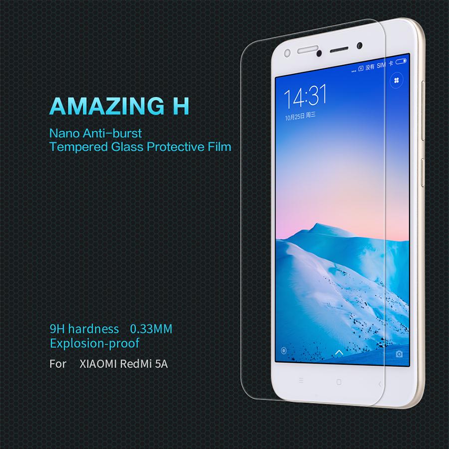 Kính Cường Lực Cho Xiaomi Redmi 5A (Trong suốt)