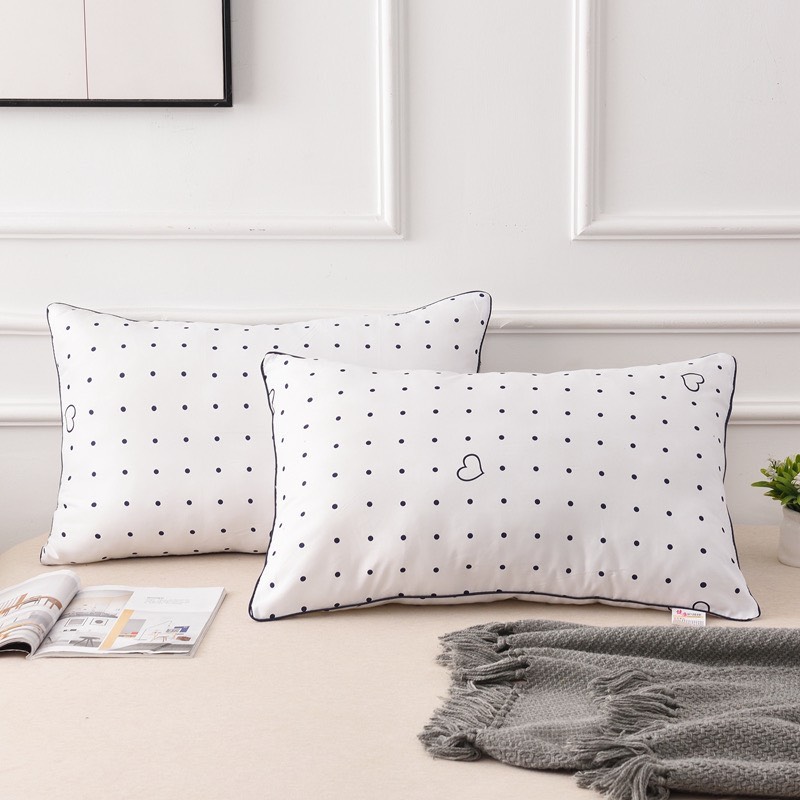 Ruột gối đầu người lớn bông sơ cao cấp hãng Hilton KT 50*70cm
