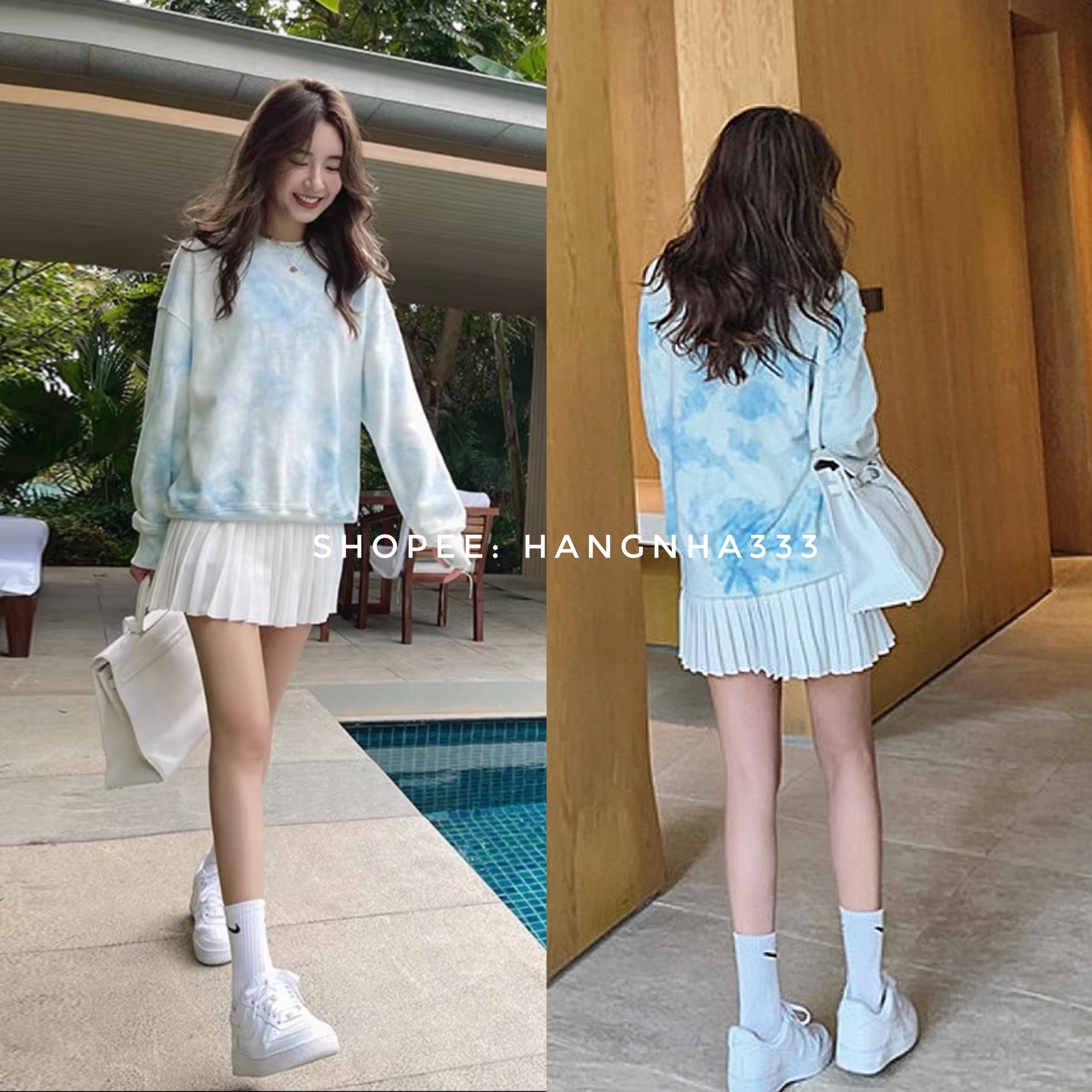 LOẠI 1 || CHÂN VÁY NGẮN XẾP LY NHỎ BASIC