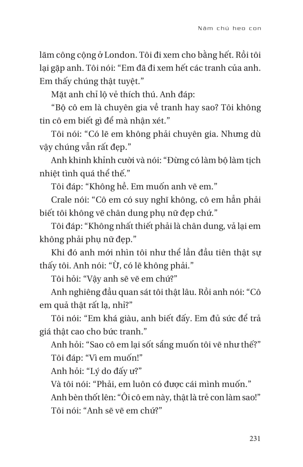 Năm Chú Heo Con - Agatha Christie