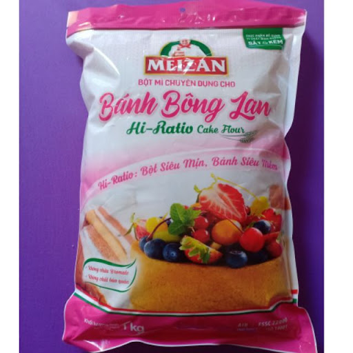 Bột Mì Chuyên Dụng Bánh Bông Lan Meizan (bột số 8)