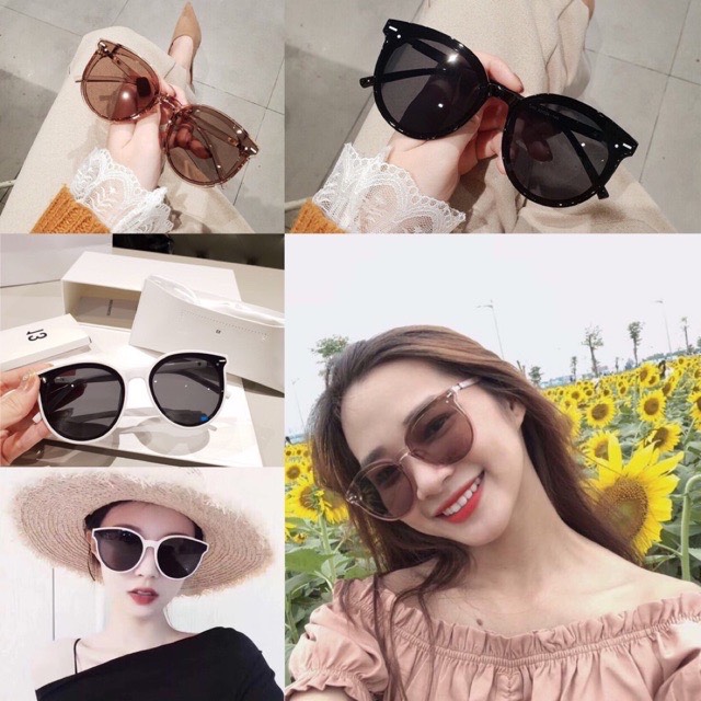 [FREESHIP] Kính Mát Nữ Ốc Tràn Viền Đính Đá Cao Cấp