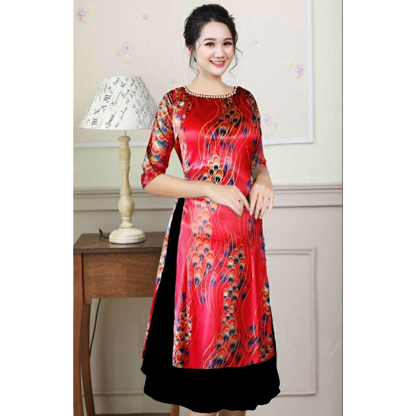 GIÁ XƯỞNG - Áo dài cách tân vải lụa tuyết
