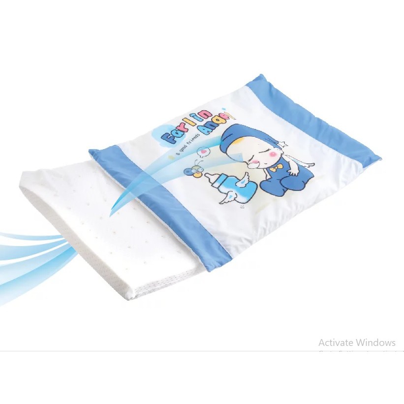 Gối Cao Su Non Cho Bé Từ Sơ Sinh Farlin BF573A ( 100% Cao Su Non Tự Nhiên )