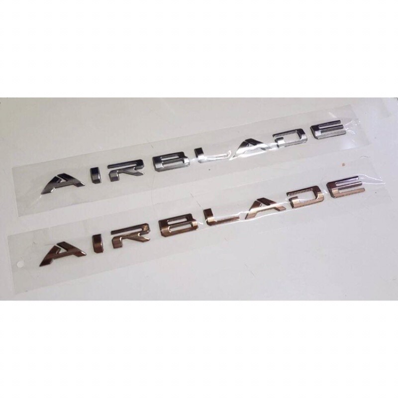 CẶP TEM CHỮ AIR BLADE 2020 VÀNG | BẠC ZIN