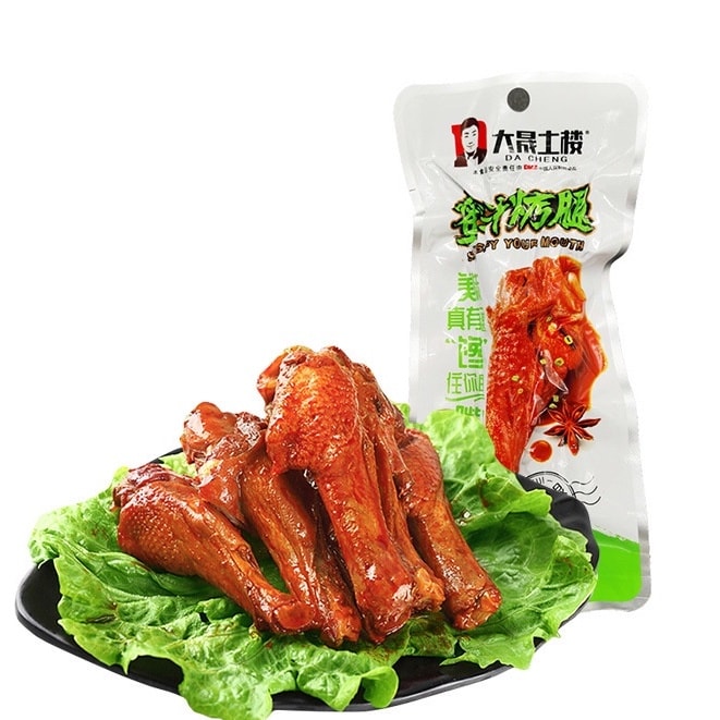 Đùi vịt cay Dacheng - đồ ăn vặt Trung Quốc