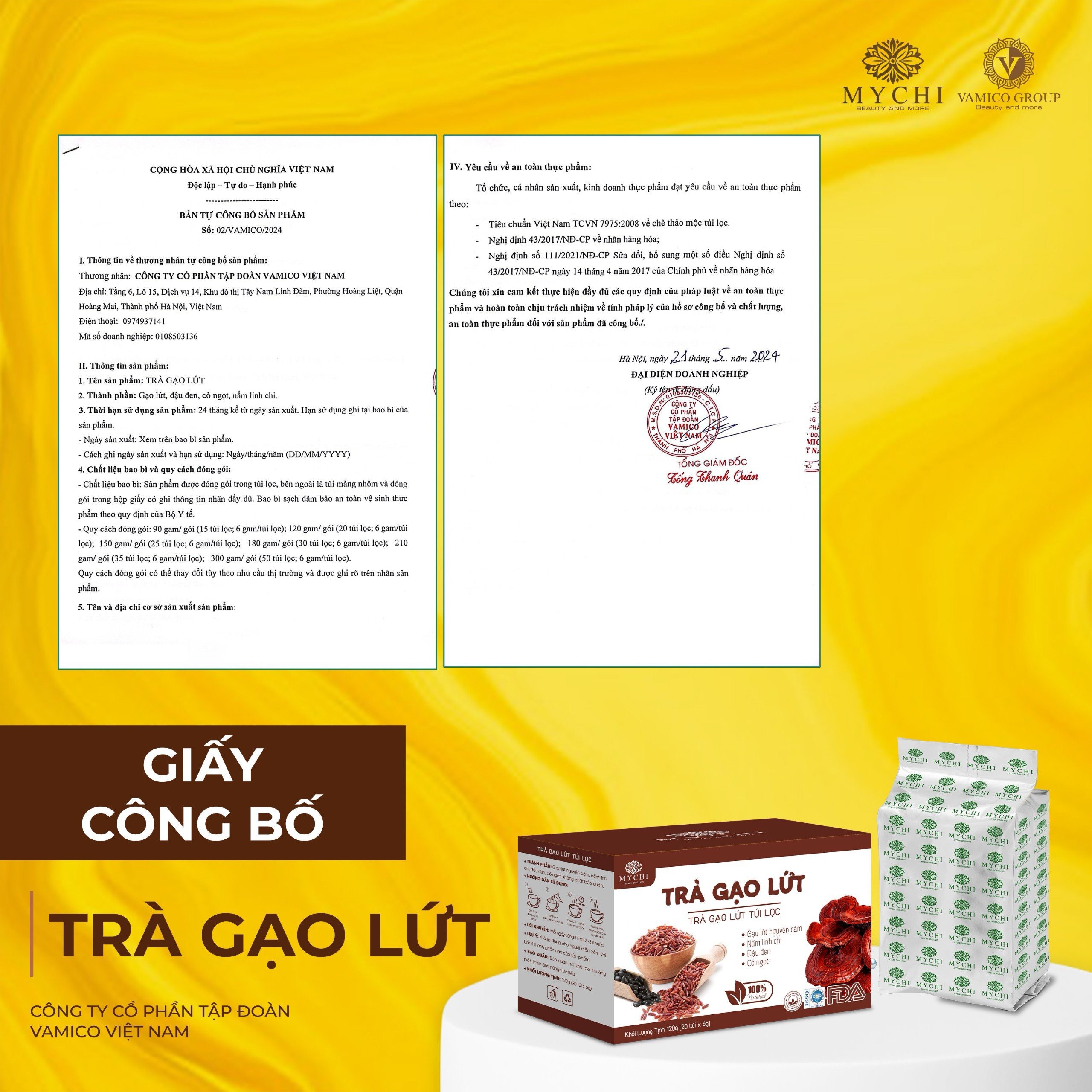 TRÀ GẠO LỨT (Chính Hãng)