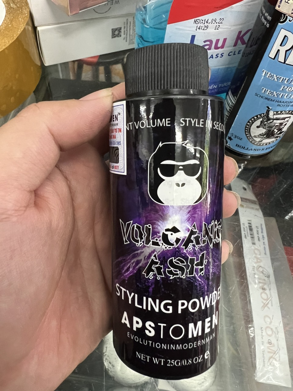 Bột tạo phồng tóc Apestomen Volcanic Ash Styling Powder 25g