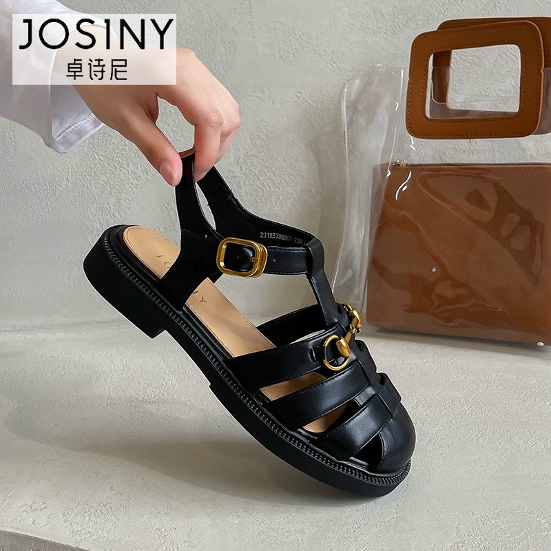Giày sandan rọ khóa 3f