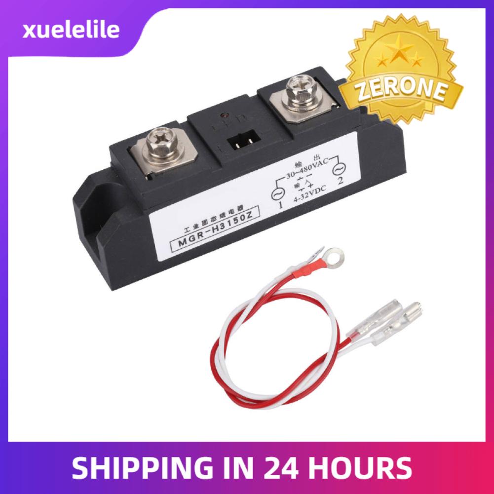 4 Types Industrial Solid State Relay DC Control AC SSR 80A / SSR 100A / 120A / 150A