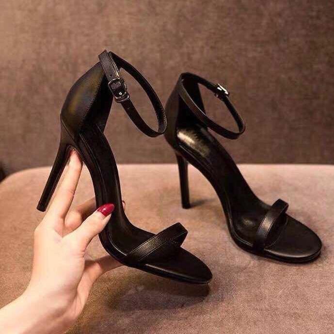 Giày Cao Gót Nhọn 9p Quai mảnh Bít Gót SD178