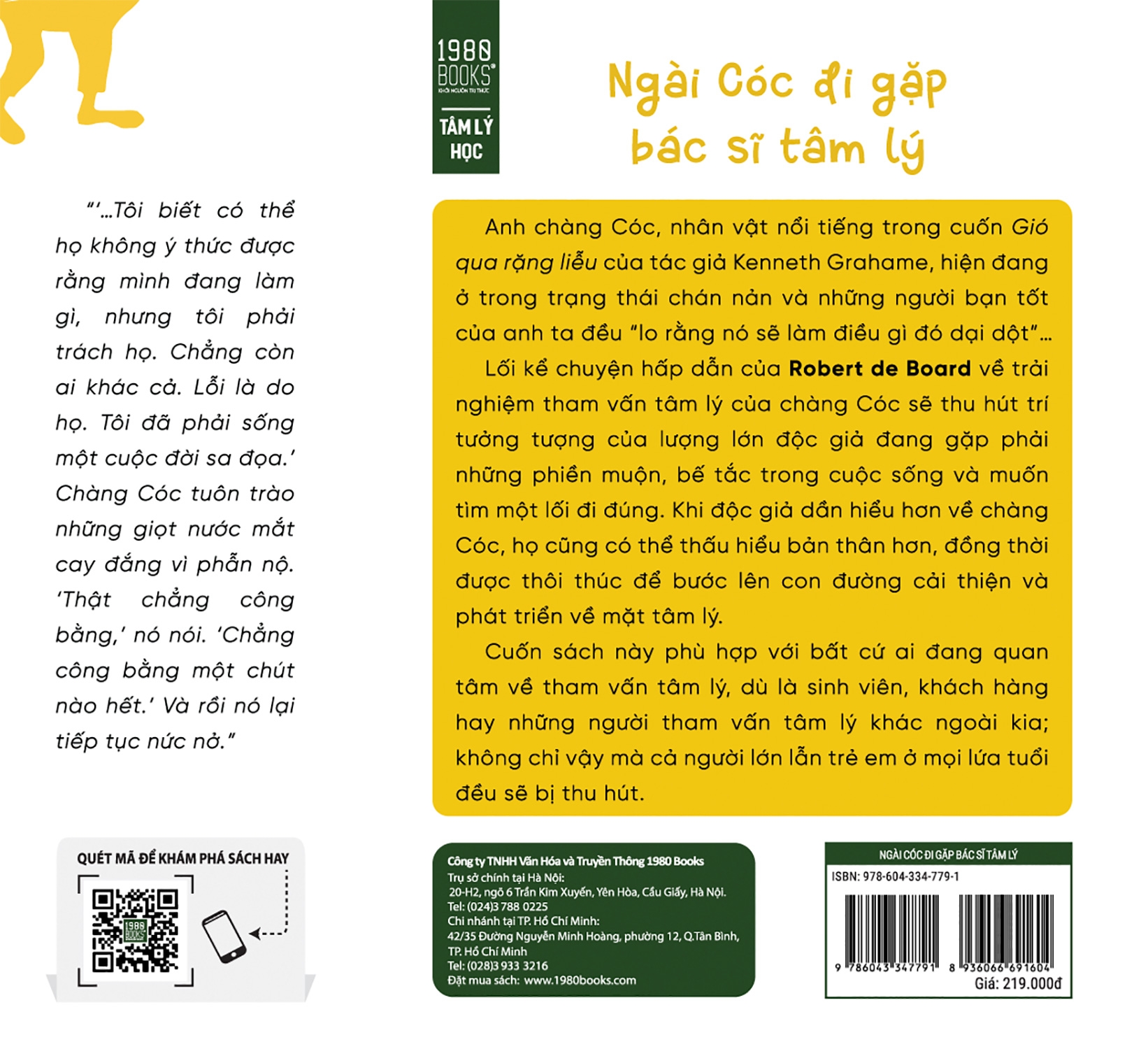 Ngài Cóc Đi Gặp Bác Sĩ Tâm Lý (Bìa Cứng)