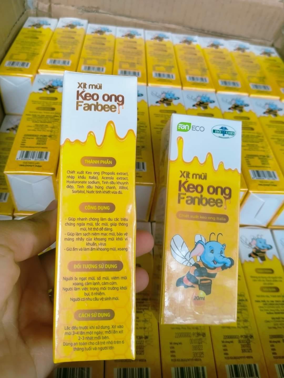 XỊT MŨI KEO ONG FANBEE