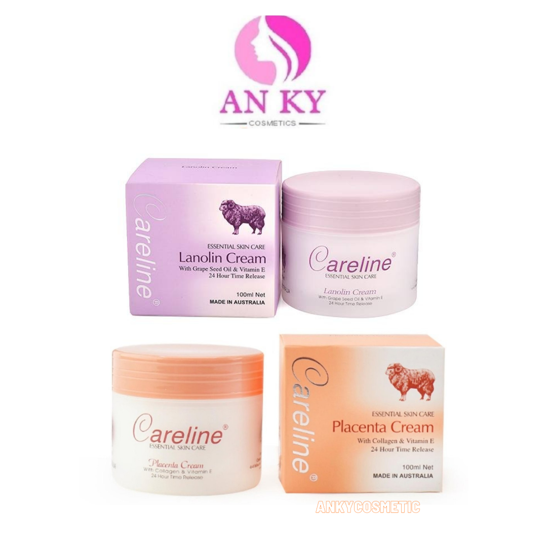 Kem mỡ cừu Careline Lanolin Cream Australia 100g