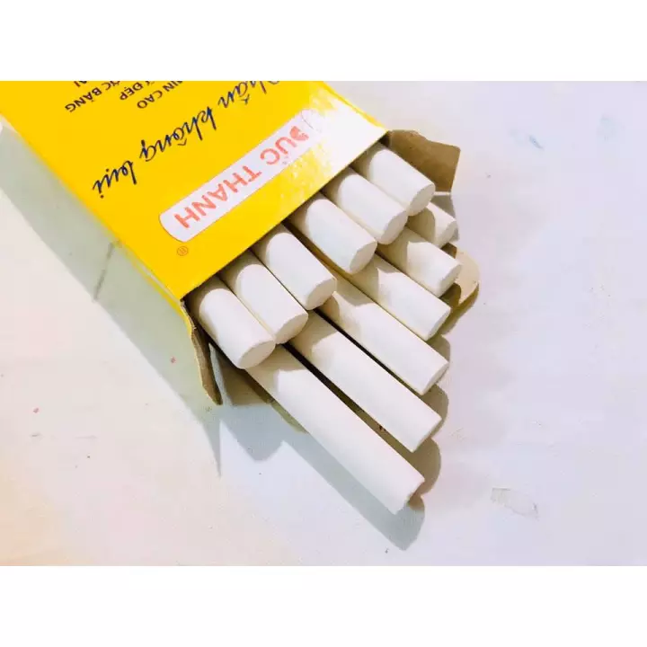 Hộp 12 viên Phấn trắng không bụi Đức Thanh