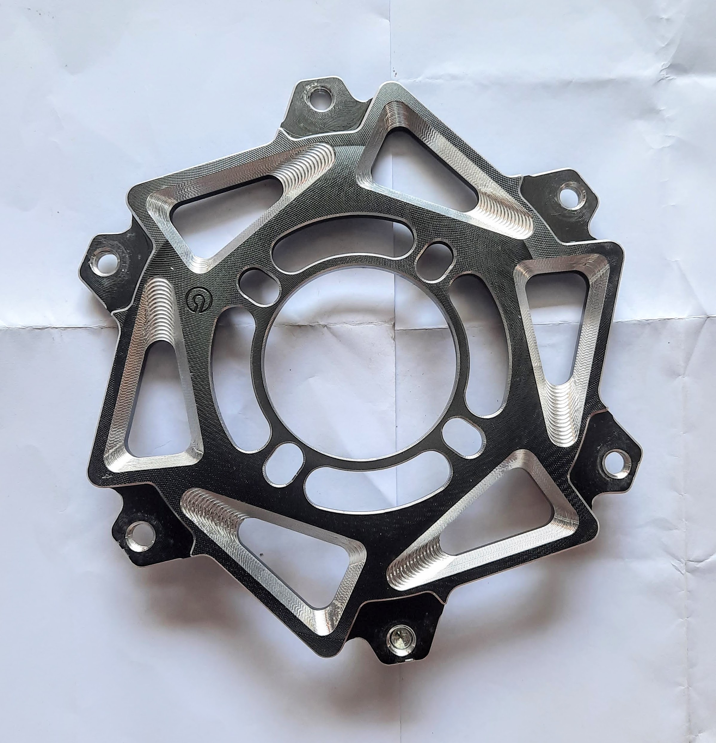 Lòng đĩa CNC 3D danh cho Winner 150 gắn mâm trước 4 lỗ đĩa