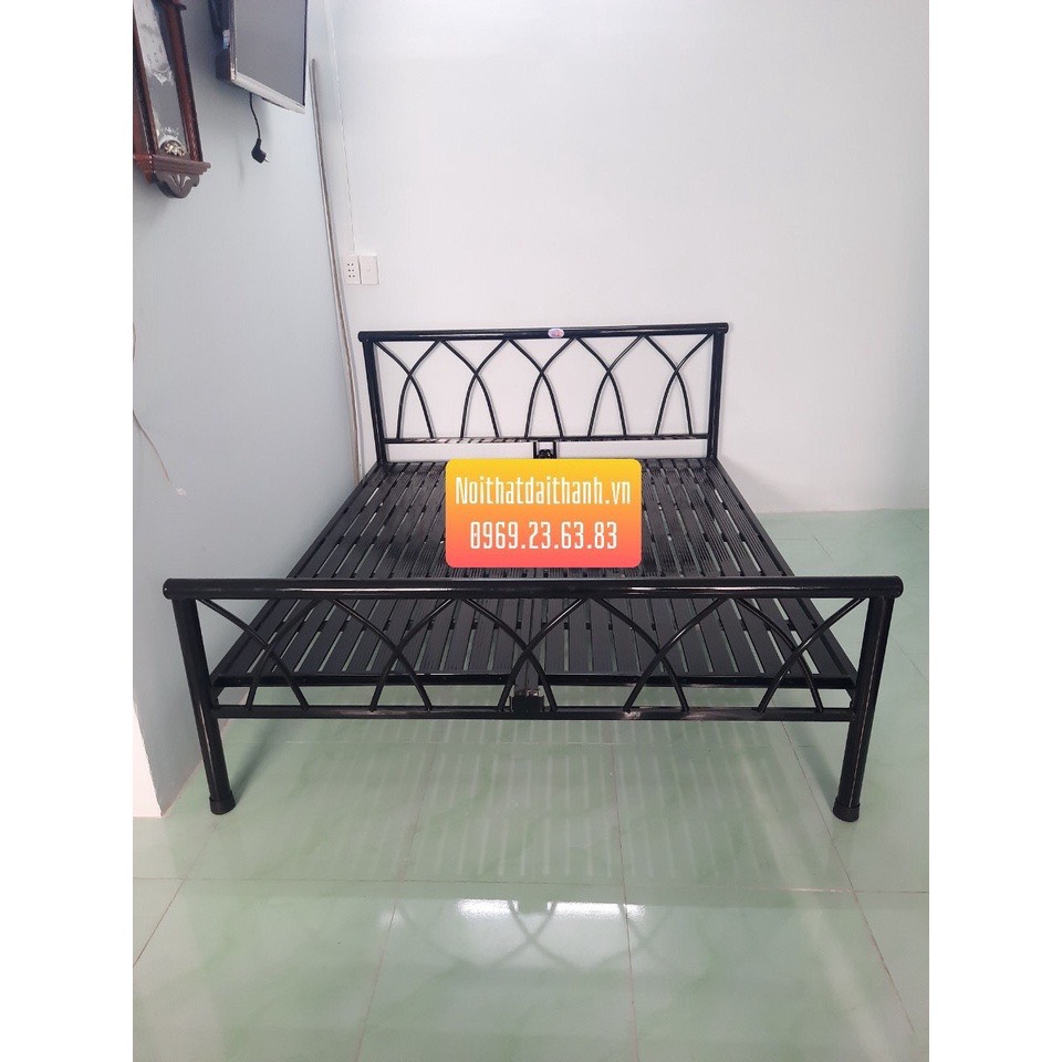 Giường sắt Đại Thành kiểu mới nhiều kích thước từ 1m đến 1m8