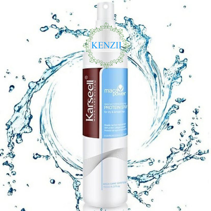 Tinh chất xịt dưỡng phục hồi bảo vệ tóc Karseel Protein Spray 150ml