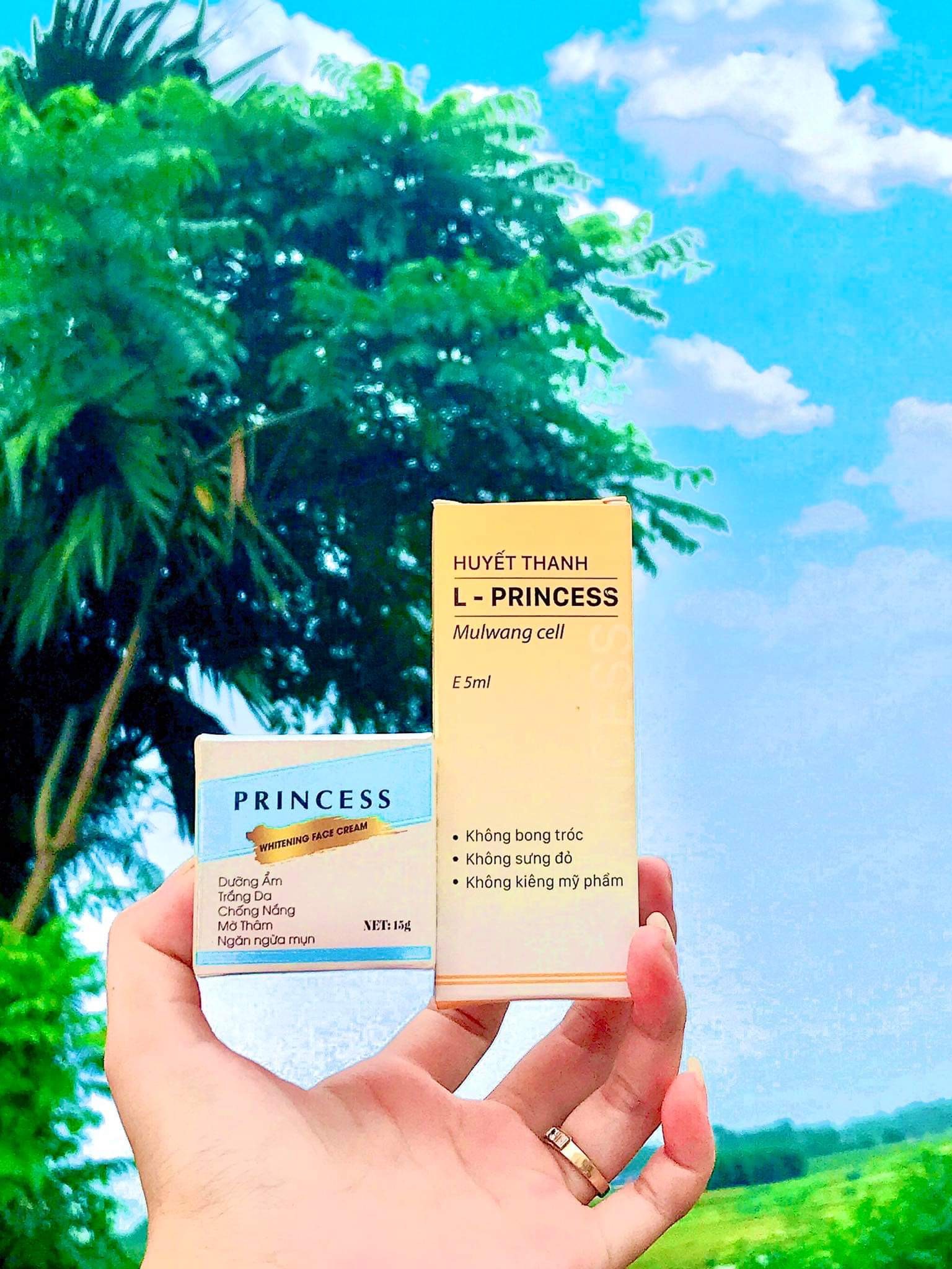 combo dưỡng princess