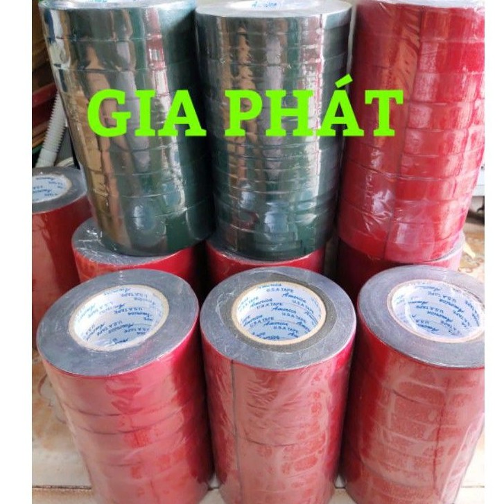 [Giá sỉ] BĂNG KEO 2 MẶT XANH ĐEN, ĐỎ ĐEN đủ kích thước