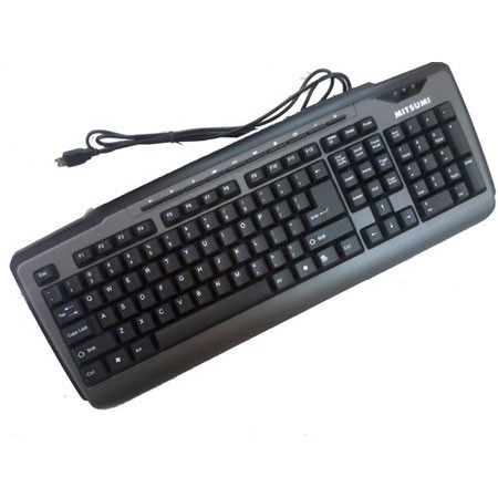 [HCM]Bàn phím Mitsumi (XT L04/L05 ) USB (Đen) - Hàng nhập khẩu