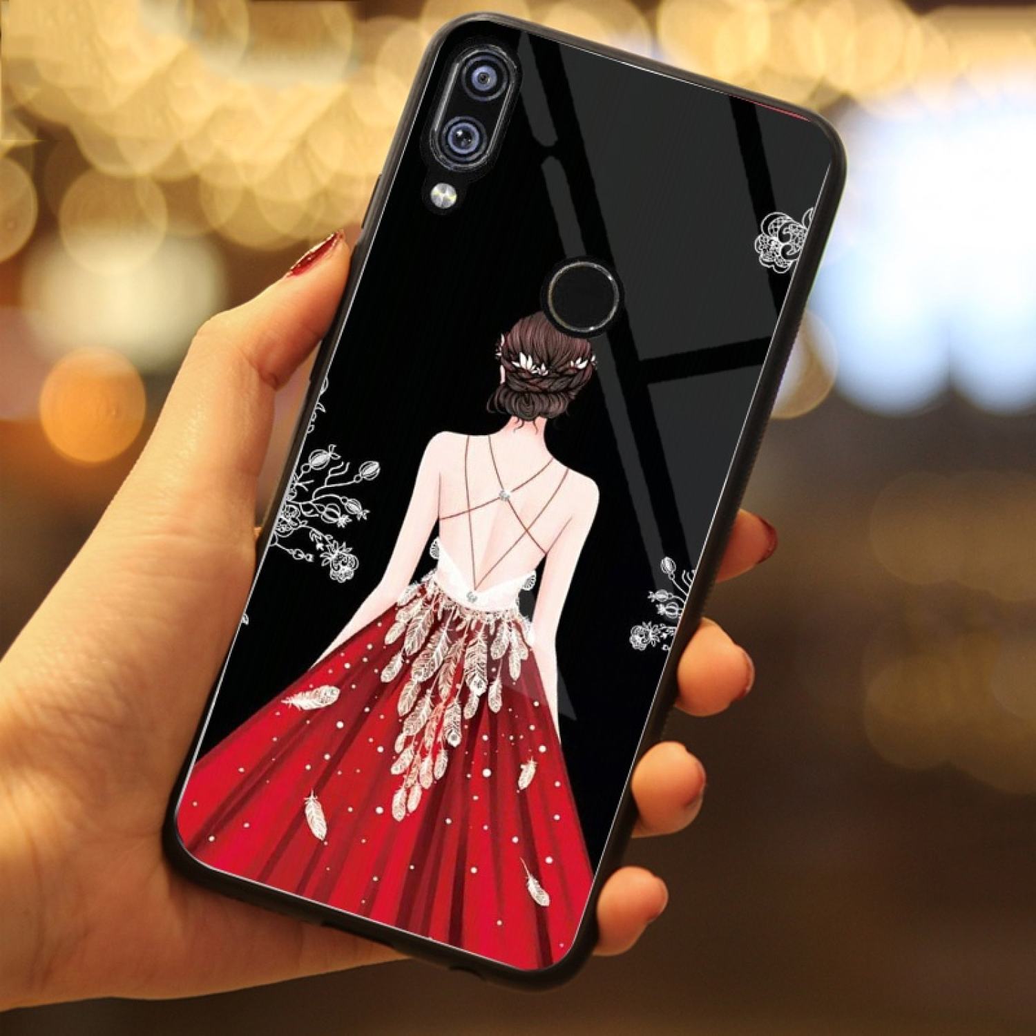 Ốp Lưng KÍNH BÓNG XIAOMI REDMI NOTE 7 , NOTE 7 PRO, REDMI 7 PHIÊN BẢN MỚI