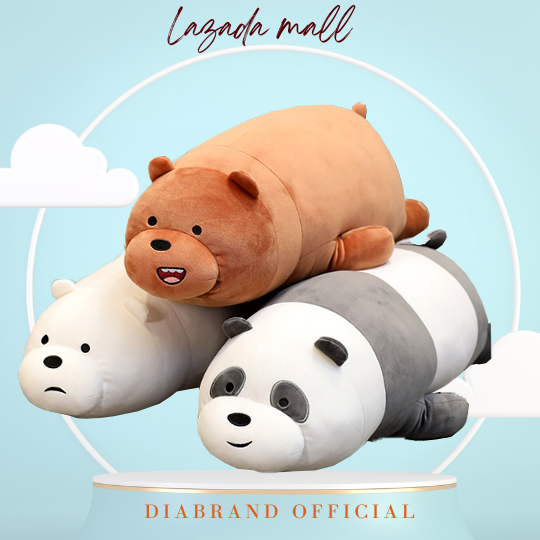 Gấu Bông Bộ 3 We Bare Bears Siêu Dễ Thương