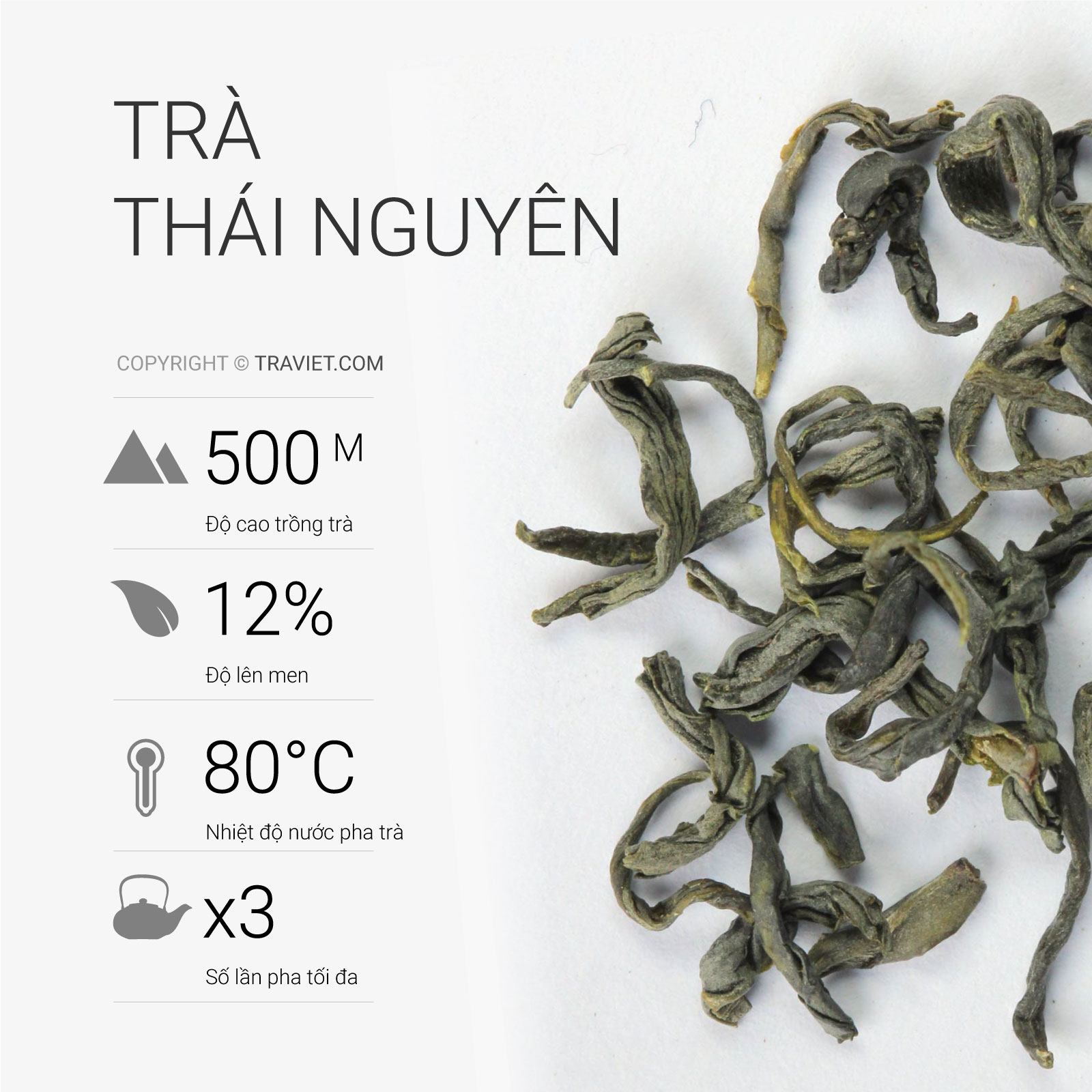TRÀ VIỆT Hộp Trà Thái Nguyên Cao Cấp (Chính hãng)