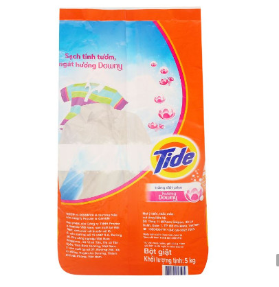 Bột giặt Tide trắng đột phá hương downy 5kg