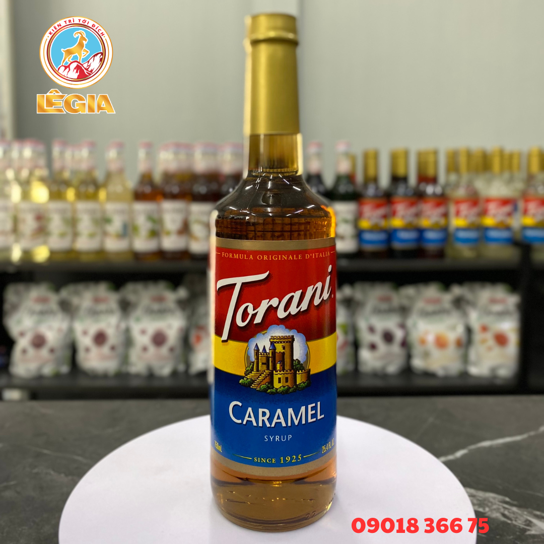 Siro torani caramel 750ml - torani caramel syrup