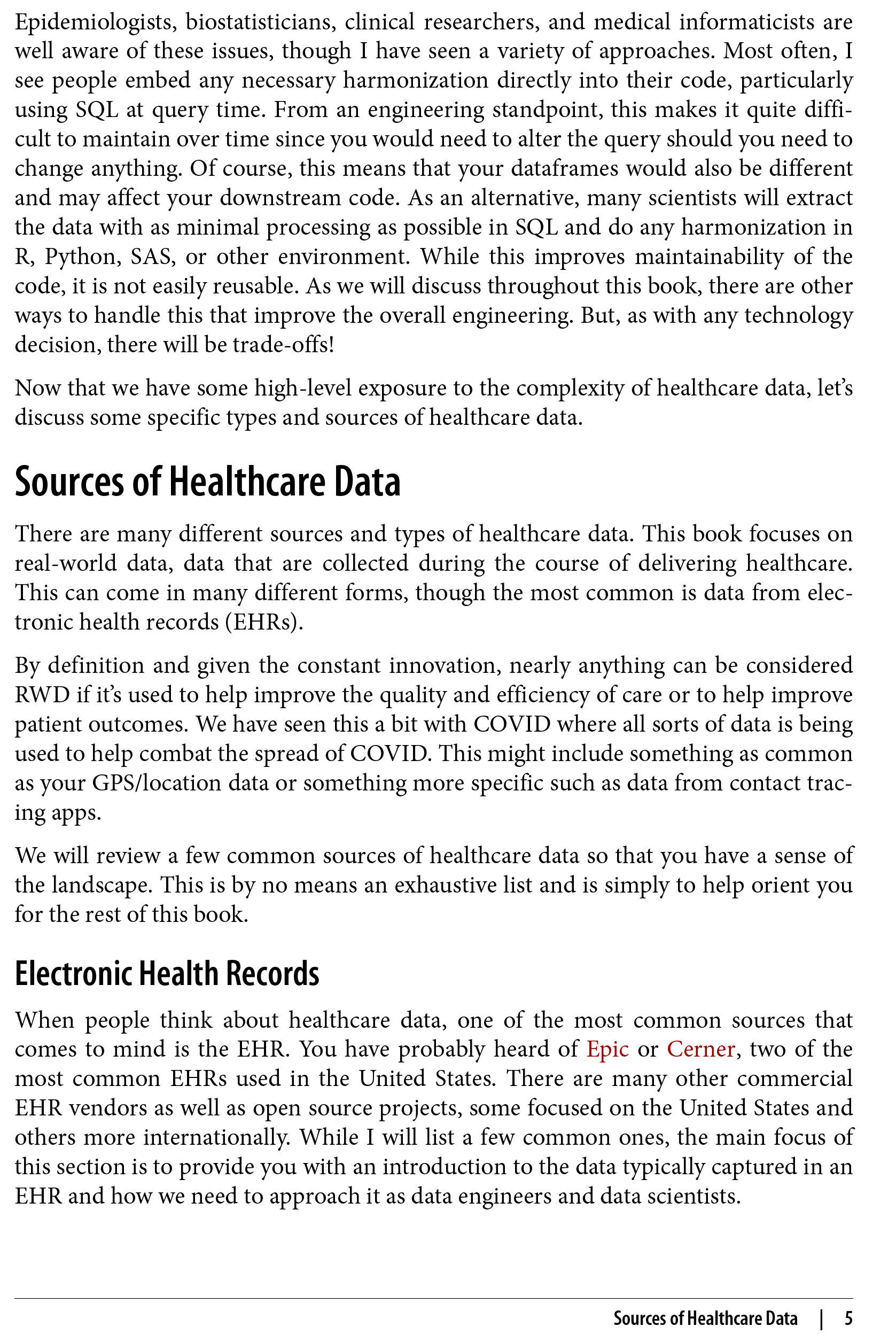 Sách Hands-On Healthcare Data Taming the Complexity of Real-World Data