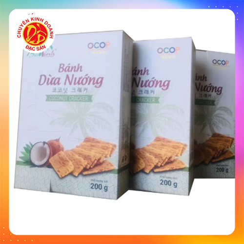 Combo 5 hộp bánh dừa nướng