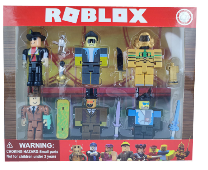 Bộ 06 Mô Hình Nhân Vật Roblox Cao 7cm - Có Hộp Không Code ( Roblox Toy Box ) ( Mẫu 2 )
