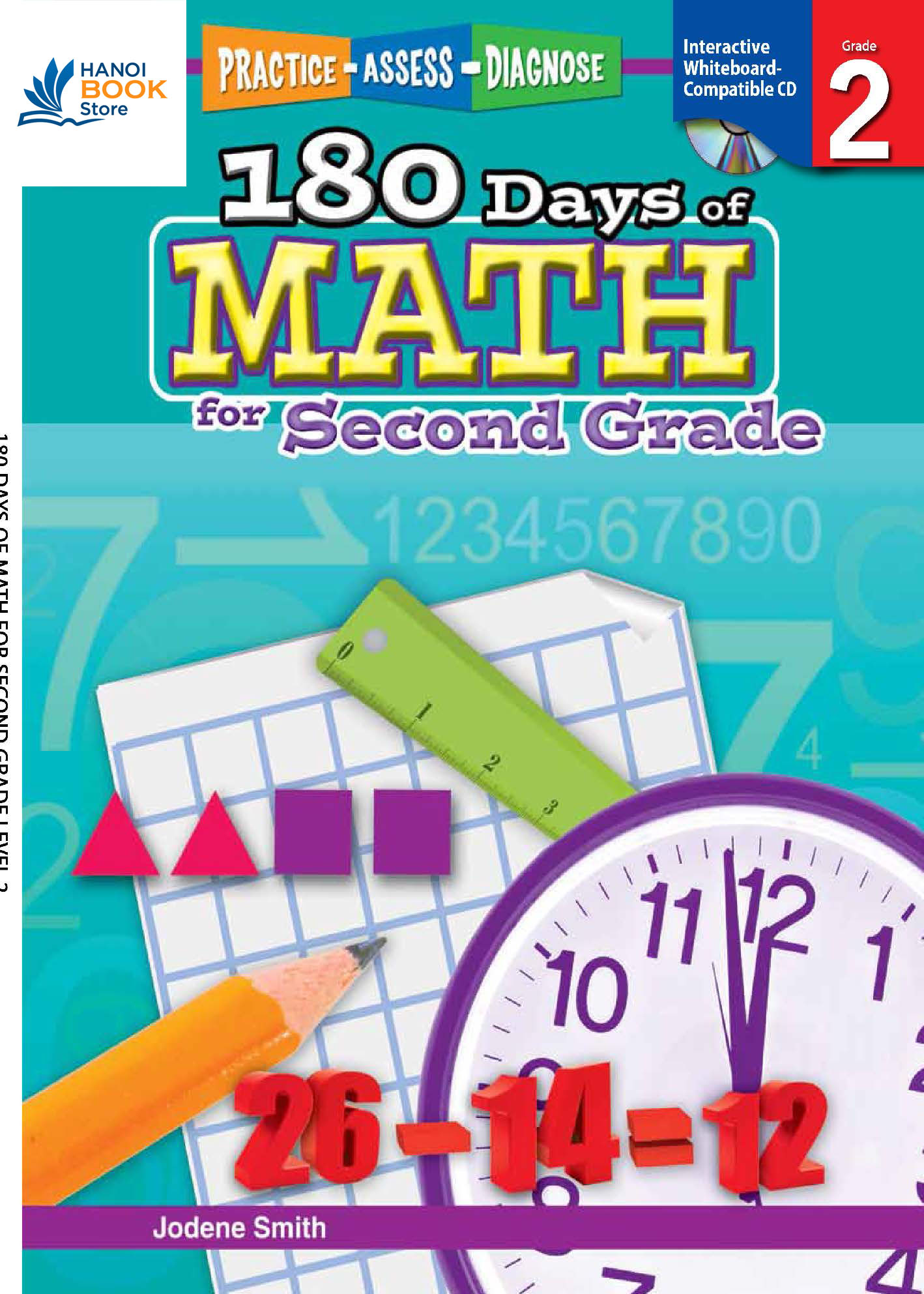 180 DAYS OF MATH FOR FIRST GRADE LEVEL 1-4 (High Frequency Words 1-2)