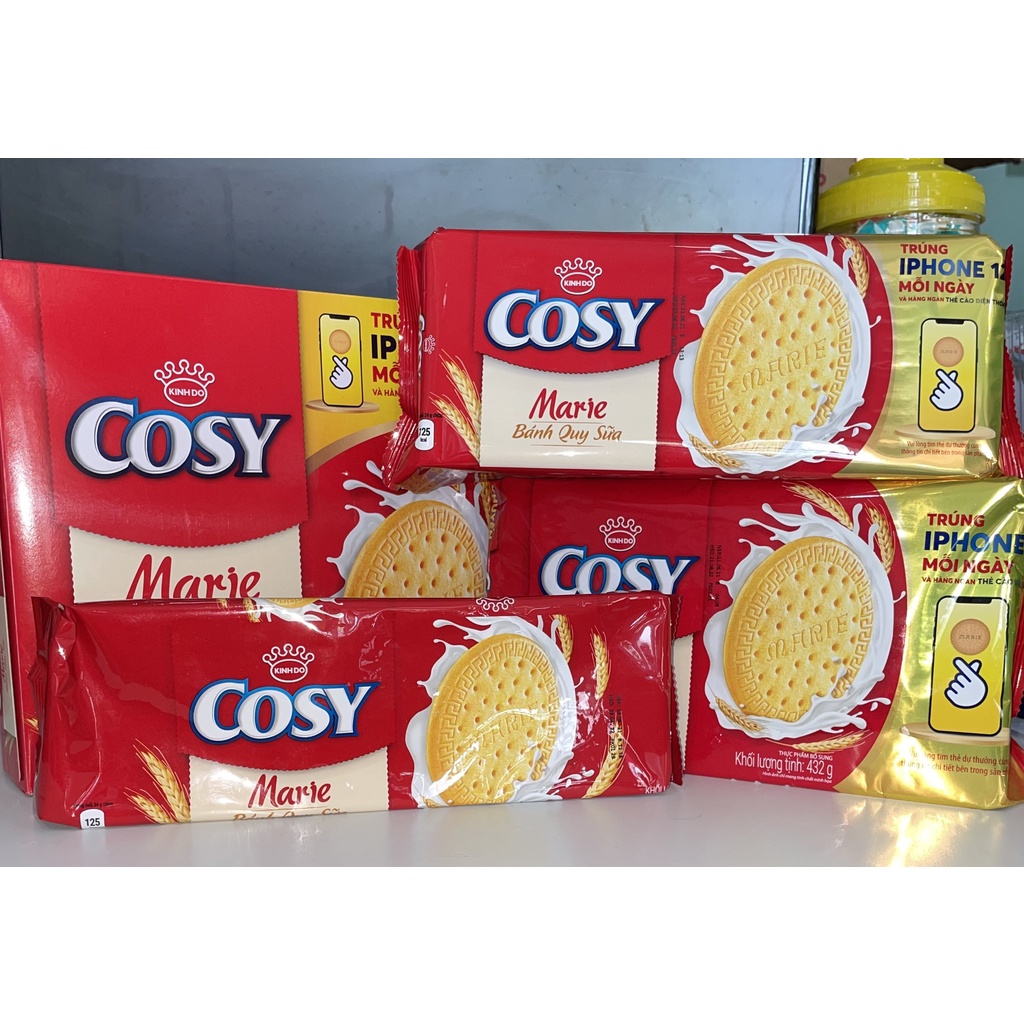 Cozy Marie Milk Flavored Cookies (Box of 192g)