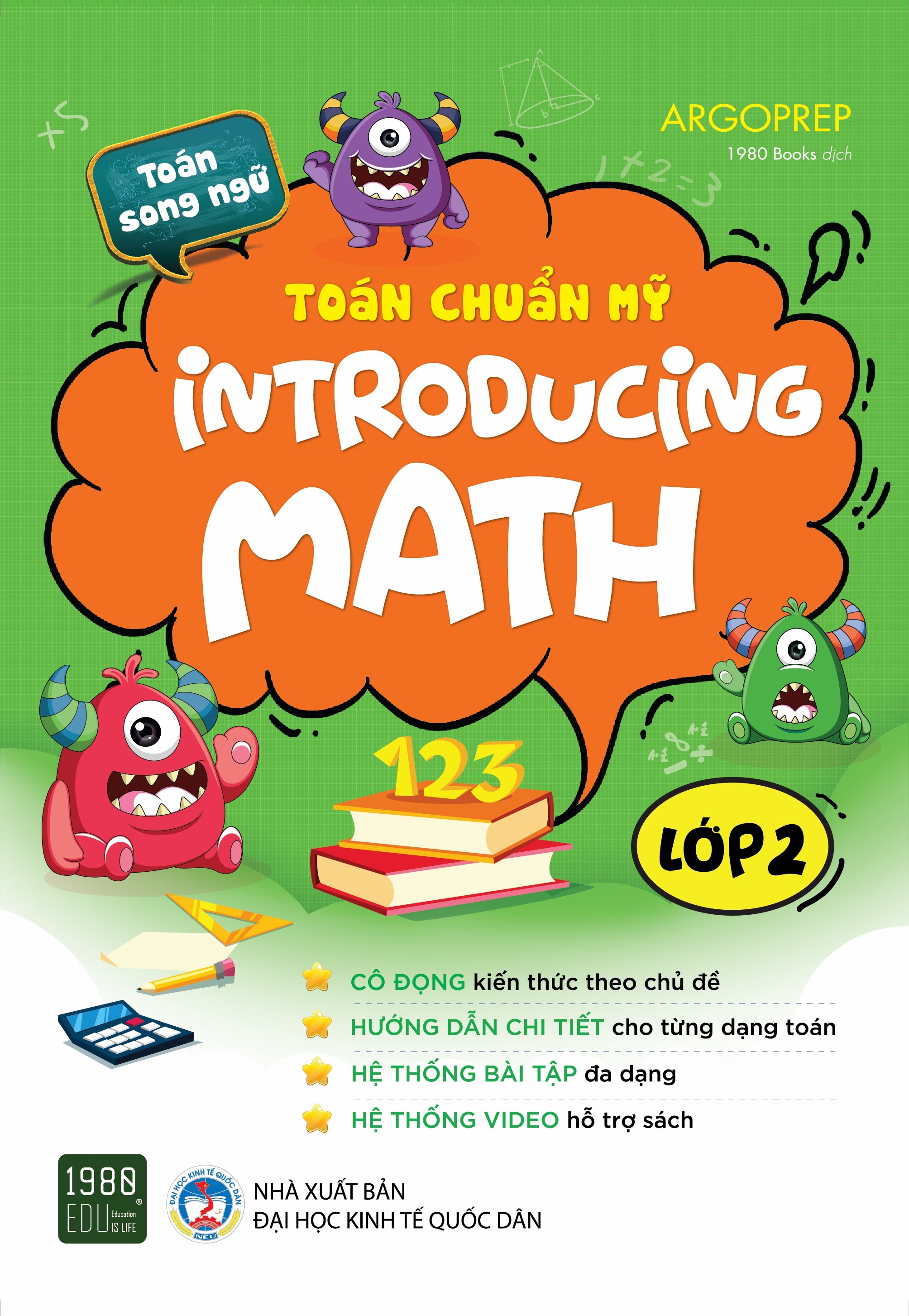 Fahasa - Toán Chuẩn Mỹ - Introducing Math - Lớp 2