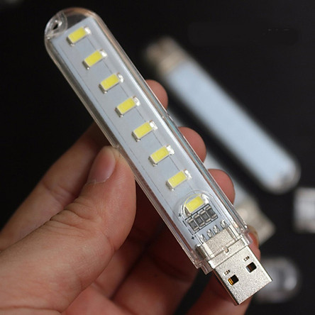 combo 2 bóng đèn USB siêu sáng 8 LED