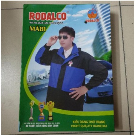 Bộ Áo Mưa Cao Cấp 2 Lớp Nhiều Công Dụng (RODALCO THỦY SƠN)