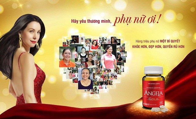 Sâm Angela Gold 60 viên(Hàng chính hãng CÓ TEM TÍCH ĐIỂM)