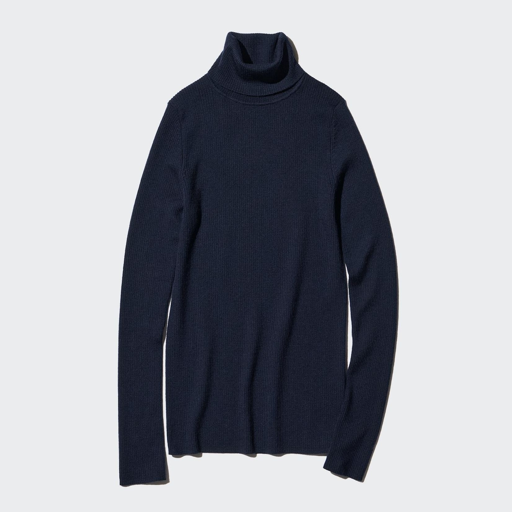 [Auth UniqIo] Áo Len Ôm Dáng Cổ Lọ Siêu Mịn Merino Nữ - Tag Nhật