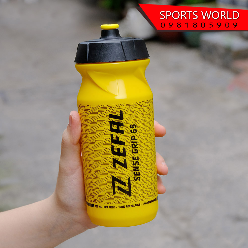 Bình nước xe đạp ZEFAL PH GRIP 650ml