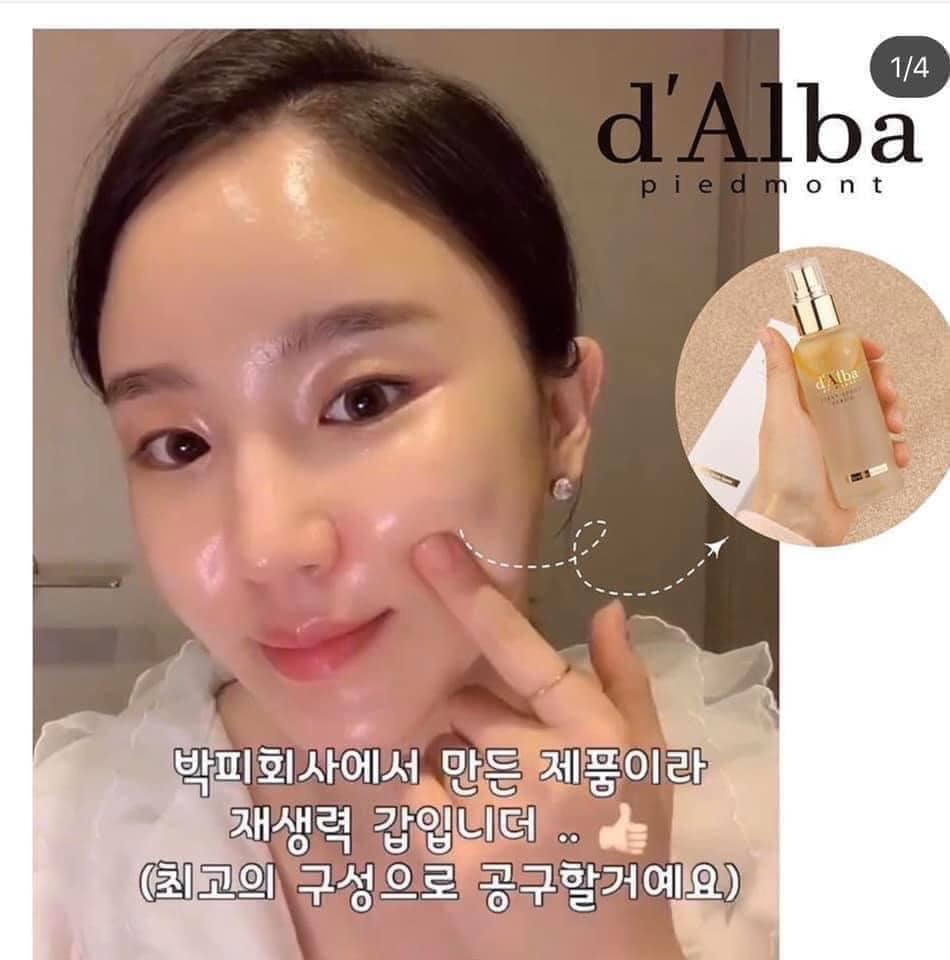 Xịt khoáng Tinh Chất Trắng Da D' Alba First Spray Serum